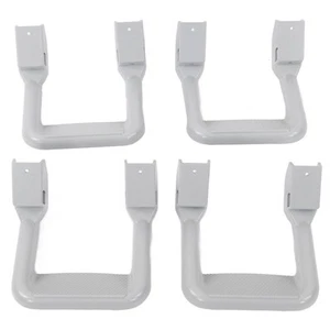 Car 4pcs Truck Side Hoop Step Set Aluminium Alloy Nonslip Replacement For - Picture 1 of 12