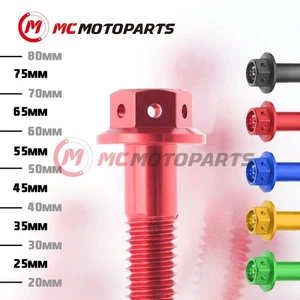 Red CNC Clutch Engine Cover Bolt Kit For Honda CB600F Hornet 1998-2006 - Picture 1 of 7