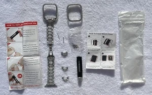 Bracelet Bling Accessoires pour Apple Watch 5 avec notice - Photo 1 sur 10