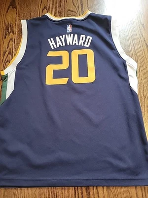 Camiseta Adidas Gordon Hayward Utah Jazz NBA Baloncesto Juvenil Talla XL Niños  Foto 1 de 4