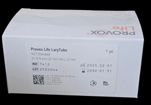 New in box Provox LaryTube 1/2030 Ref 7412 ID 10.5mm OD 13.5mm L 27mm - Picture 1 of 1