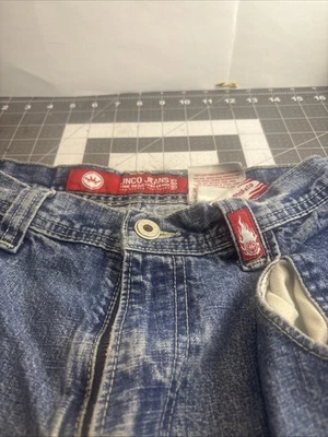 Jeans masculino vintage Jnco tamanho 33x32 coroa - Imagem 1 de 4