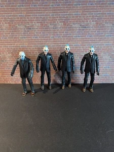 Mattel Batman the Dark Knight 6" Joker & 3 Bank Robber Goons - Picture 1 of 11