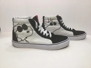 Zapatillas altas Vans Snoopy "Joe Cool" / para mujer talla 9 - Imagen 1 de 5