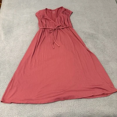 Ingrid & Isabel XXL Maternity Rose Pink  Essence A-Line Dress - Image 1 of 4