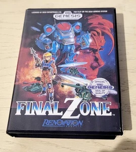 Final Zone (Sega Genesis, 1990) - (CIB, testato) come nuovo - Foto 1 di 18
