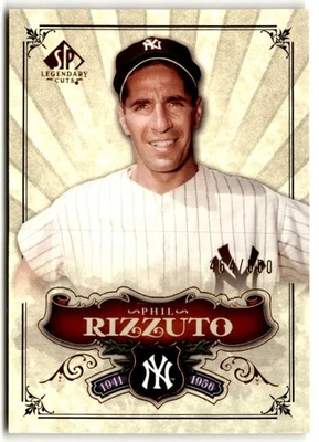 Phil Rizzuto 2006 SP Legendary Cuts /550 #138 New York Yankees - Image 1 of 2