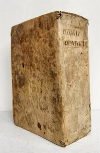 1740 ITALIAN LANGUAGE TREATISE by Giovanni Margini antique VELLUM BOUND - Bild 1 von 8