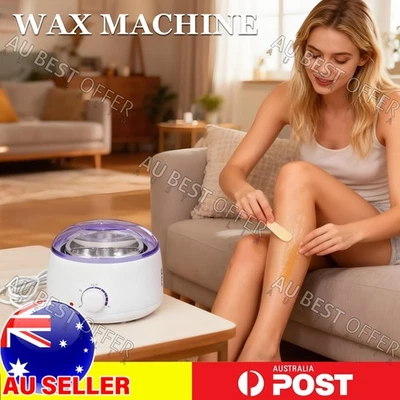 Wax Pot Wax Strips Warmer Wax Bean Body Remover Heater Wax Machine Kit AU - image 1 of 4