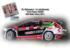 DECALS 1/43 FORD FIESTA S2000 - #11 OLEKSOWICZ - RALLYE IRC D'YPRES 2011- NCM034