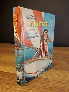 Annette and the Mystery at Smuggler's Cove Whitman Hardcover 1963 Walt Disney's - Foto 1 di 11