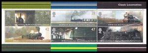 GB Gran Bretaña 2004, Locomotoras Clasicas, Hoja Nueva MNH** SG 2423, Y BF23 - Imagen 1 de 1