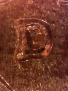 1957-D Lincoln Memorial Cent Coin - Repunched Mintmark RPM - Error Inv#E2252 - Picture 1 of 3