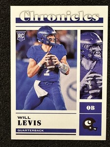 WILL LEVIS 2023 CHRONICLES DRAFT PICKS TITANS KENTUCKY RC ROOKIE CARD
