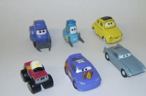 Pixar Miniature Cars Truck Fork Lift  Lot of Six - Picture 1 of 2