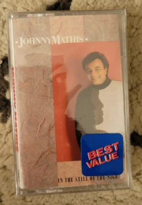 Johnny Mathis--In The Still of The Night (Sealed NEW Cassette, 1989) - Image 1 of 2
