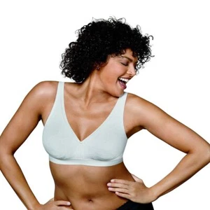 Playtex 18 Hr Super Soft Full Figure Wireless Bra US4690 White Sz.36,38,40,42,44 - Picture 1 of 12