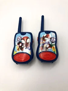 Lexibook Spider-Man Walkie-Talkie 100m, Zabawka dla dzieci, Klips do paska, Niebieski - Zdjęcie 1 z 3