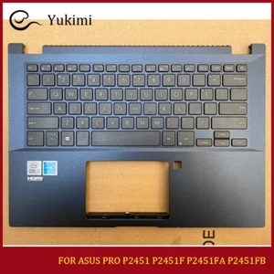 PER ASUS PRO P2451 P2451F P2451FA P2451FB Tastiera poggiapolsi superiore guscio C blu - Foto 1 di 3