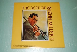 GLENN MILLER THE BEST OF LP RECORD ALBUM 1977 - Picture 1 of 3