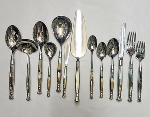 ONEIDA Act I Stainless Flatware Serving Pieces Made In USA - Picture 1 of 15