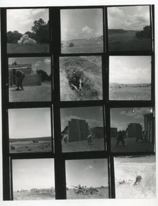 WW2 US Army Anti Tank Gun Soldier Jeep Contact Sheet John Florea WWII Photo A226 - Picture 1 of 7