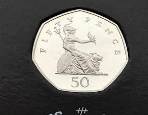 Simply Coins~ 2000 PROOF 50 PENCE BRITANNIA - Picture 1 of 5