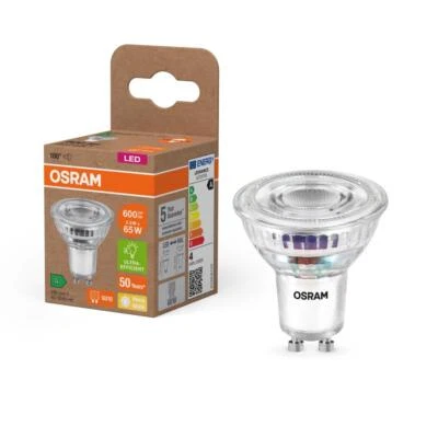Osram GU10 PAR16 LED Strahler STAR besonders effizient 100° 3,3W wie 65W 2700K - Bild 1 von 4