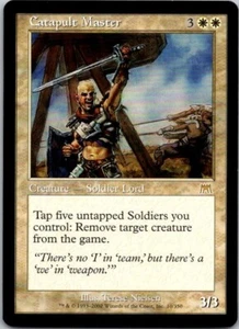 Magic the Gathering MTG Catapult Master Onslaught English NM ref.M057 - Picture 1 of 3