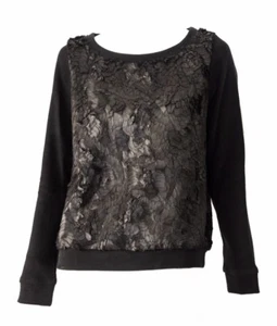 LiuJo Fashion F65106F0505 Felpa Girocollo Donna Cotone Nero  - 60 % OCCASIONE  - Imagen 1 de 9