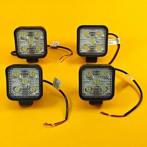 4x Flood LED Work Lamp Spot Lights 12/24V 15W Waterproof Offroad Car Truck SUV - Picture 1 of 11