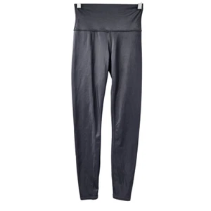 ALO Yoga High Waist Shine Leggings Gray Women’s Size S Activewear Athleisure - Picture 1 of 11