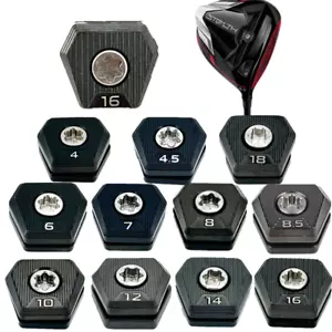 Per TaylorMade Stealth/Stealth Plus testa da golf driver peso scorrevole 4-18 g - Foto 1 di 16