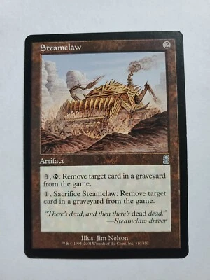 MTG Magic The Gathering Card Steamclaw Artifact Odyssey  - Image 1 of 2