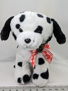 Juguete de peluche HugFun para perro dálmata negro blanco 11 pulgadas - Imagen 1 de 9