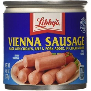 Libbys Vienna Sausage in Chicken Broth, 4.6 Ounce (Pack of 18) - Picture 1 of 4