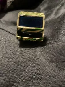 1986 Ford cargo skip truck Matchbox green brown stripes - Picture 1 of 4