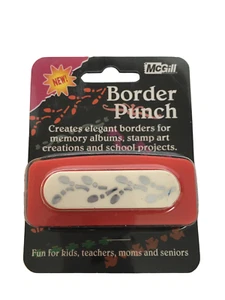 McGill Border Paper Punch Craftivity Small Craft Card Making Scrapbooking New - Picture 1 of 3