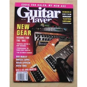 VARIOUS GUITAR 1991 GUITAR PLAYER MAGAZINE MAY 1991 VAN HALEN/DWEEZIL ZAPP/BOB M - Picture 1 of 1