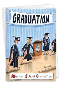1 Funny Graduation Card with Envelope - MSG 3944