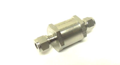 HOKE CVHG4Y21S 1/4" POPPET CHECK VALVE 6000 PSI CP 1.0 TUBE CONNECTION CVHG4Y - Image 1 of 3