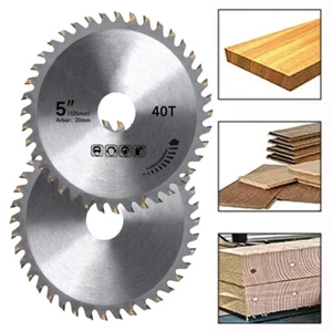 2pcs 40 Zähne Holzkreissägeblatt Kreissägeblatt Sägeblatt f. Holz 125x20mm - Bild 1 von 20