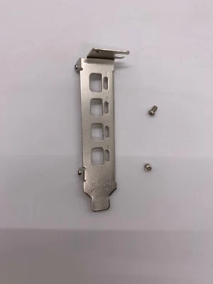 Low-profile LP SFF Bracket for Nvidia Quadro K1200 P600 P620 P1000 NVS 510 - Image 1 of 2
