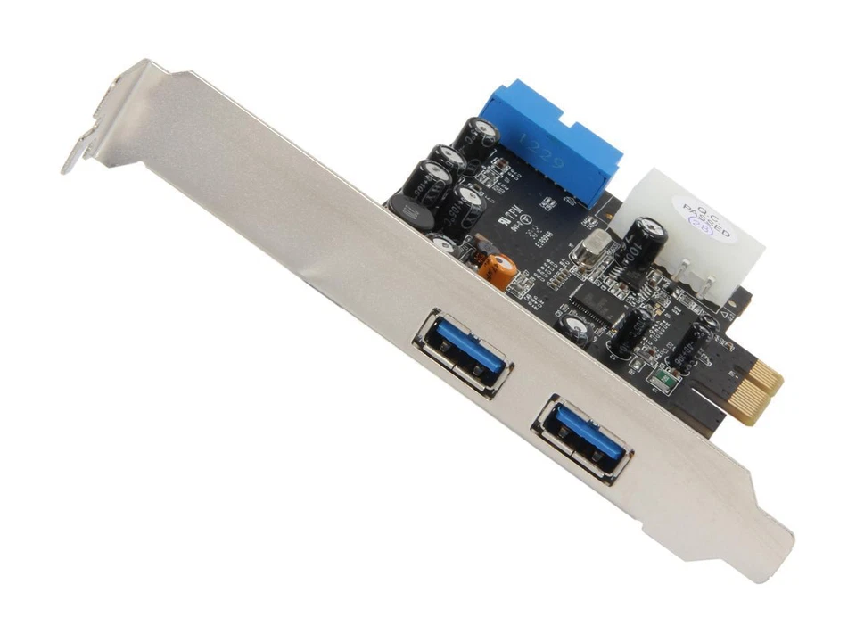 Vantec 4-Port SuperSpeed USB 3.0 PCIe Host Card with Internal 20-Pin Connector UGT-PC345