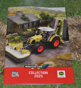 BRITAINS NEW 2025 A5, CUSTOMER CATALOGUE , NEW 2025 , TRACTORS & MACHINERY - Picture 1 of 4