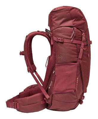 VAUDE Women's Astrum EVO 55 + 10 Trekkingrucksack Dark Cherry dunkelrot Neu - Bild 1 von 3