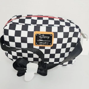 Neu Loungefly Disney Mickey Donald Goofy karierte Bauchtasche - Bild 1 von 7