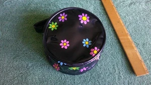 Vintage Dover Kidz Girls handbag purse for girls Black with flowers - Picture 1 of 11