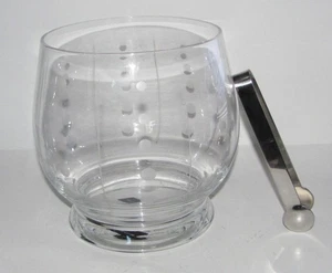 Mikasa Cheers Collection 1 Gallion Ice Bucket & Tongs in box - Picture 1 of 3