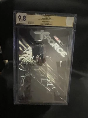 X-Force #13 Marvel Comic 2020 firmado por Marco Mastrazzo CGC 9,8 Signature Series Foto 1 de 3